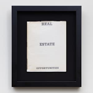 Real Estate Opportunities by Ed Ruscha