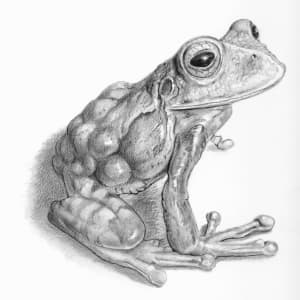 Marsupial frog,  Gastrotheca ovifera by Astolfo Mata