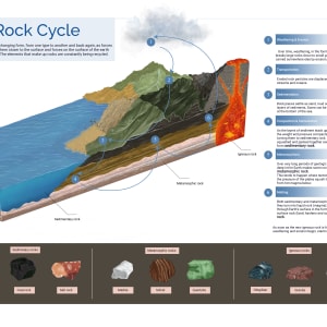 The Rock Cycle by Gloria Fuentes
