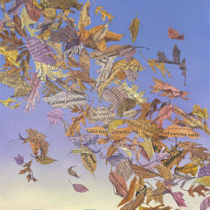 Leaf Storm V by Taina Litwak