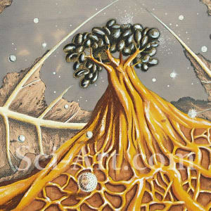 Slime mold universe by R. Gary Raham