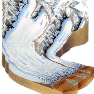Anatomy of a Glacier by Elizabeth Morales