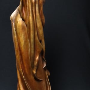 Mother's Love, bronze patina by Louise Cutler