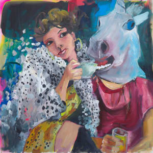 Selfie with Divine Love by Erin Dutton Drakeford, Image 1.