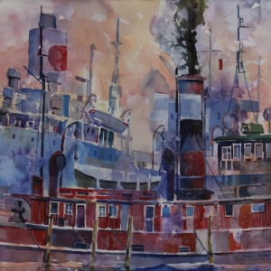 Two Ships by Harry Ahysen 