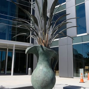 Pitcher with Flowers by James Surls 