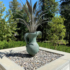 Pitcher with Flowers by James Surls 