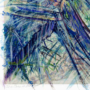 She Carries Us /Blue Wonder by Susan Detroy