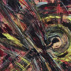 She Moves to the Sun by Susan Detroy  Image: Detail 