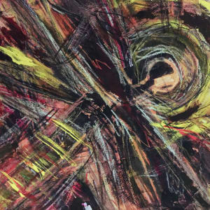 She Moves to the Sun by Susan Detroy  Image: Detail 