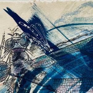 Blue Flight by Susan Detroy  Image: Detail