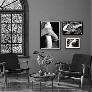 Foot and Paw by Susan Detroy  Image: displayed with other Isabel series photographs 