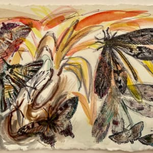 Joyful Reunion by Susan Detroy  Image: Detail deckled edge