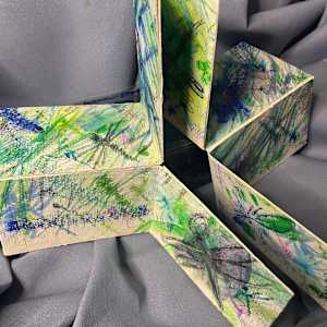 Dragons - Fly by Susan Detroy  Image: Folded option 
