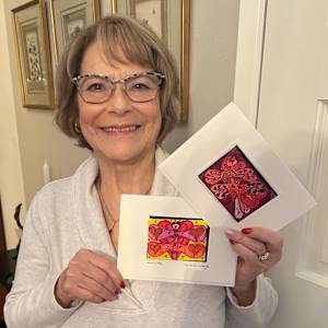 Dragonfly with Hearts by Susan Detroy  Image: Collector
