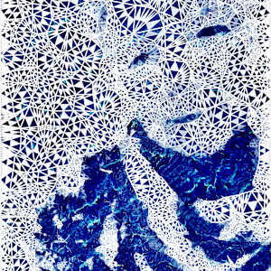 Laced by Susan Detroy  Image: “Laced” Blue