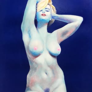Blue Stefania by CLARK W FOBES