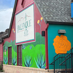 Untitled - Palenque Cocina by Tom O'Neill, Matt O'Neill  Image: Mural addition completed by Tom O'Neil, April 2025