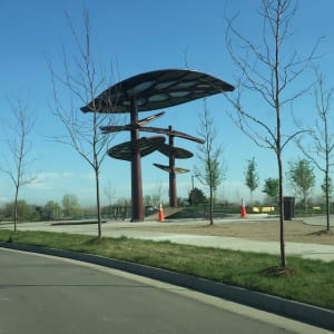 Leaf Canopy by BSC Signs  Image: "Leaf Canopy" by BSC Signs and Norris Design, c.2017