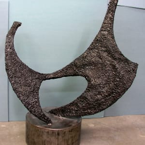 Untitled - abstract steel sculpture by Lee Hansen