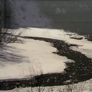 Untitled - stream in snow by Joe McHenry