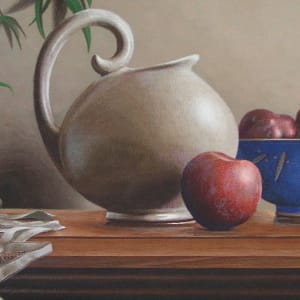 Stangl Pitcher with Red Plums by S. Mark Thompson