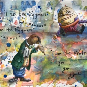 #20 Humpty Dumpty & The Walrus by Linda Chido