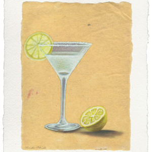 Lemon White Cocktail by Linda Chido