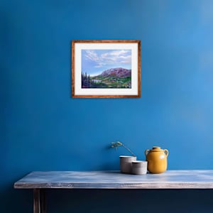 Blue Sky Over Sunlit Alpine Water by Kelly Frappier Larson 