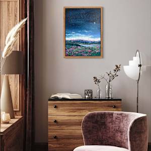 Crescent Dreams Horizon Glow by Kelly Frappier Larson 