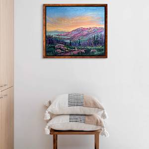 Glacial Lake Descent by Kelly Frappier Larson 