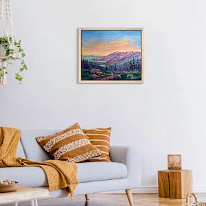 Glacial Lake Descent by Kelly Frappier Larson 