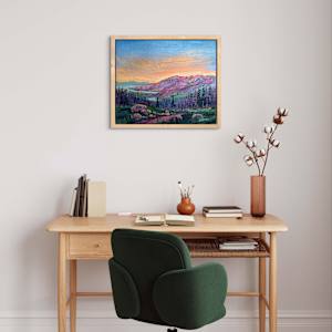 Glacial Lake Descent by Kelly Frappier Larson 