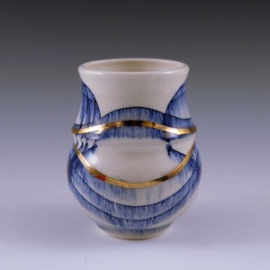 Cobalt Tea Bowl II by Katie Carey, Image 1.