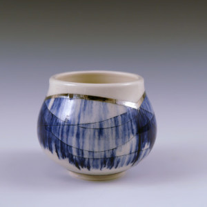 Gold Tea Bowl by Katie Carey