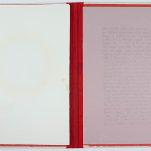The Keepers of Beauty, Where Are They? by Audra Skuodas  Image: Last page of images with text on vellum spread