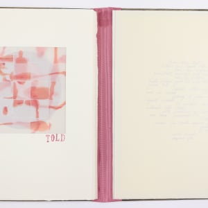 The Vessel the Containment.  The Contained the Vessel. by Audra Skuodas  Image: Page 6/back

be told.