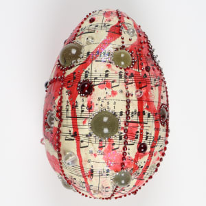 Untitled Egg Sculpture by Audra Skuodas