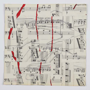 Untitled (Small Woven Collage) by Audra Skuodas