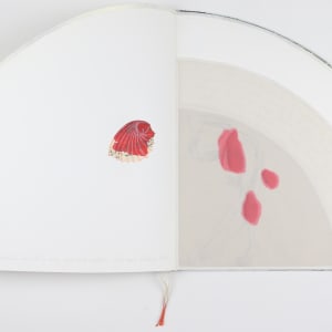 Men Have Killed God by Forgetting Him by Audra Skuodas  Image: Page 6 leaf 1

"to the stockpile of rockets, we will be more open and receptive.  Open and bleeding like. . . "