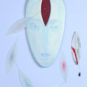 Untitled by Audra Skuodas  Image: Silence is the Strength of Language.  Noise is deaf. Thinking comes after thought. Out of the familiar the artist forges new images irrigated with the blood of the heart. 