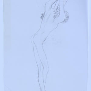 Selection of hand drawn figures photocopied on vellum by Audra Skuodas 