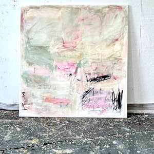 I Think Cy Twombly Must Have Liked Tulips by Petra Schott 