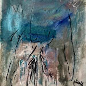 Blue Night by Petra Schott 