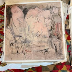 Lithograph:  ‚Her Dance‘ by Petra Schott, Image 3.