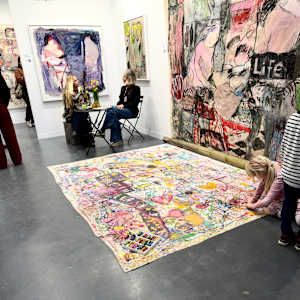 Art Karlsuhe: One Artist Show with Gallery konsum163 by Petra Schott, Image 8.