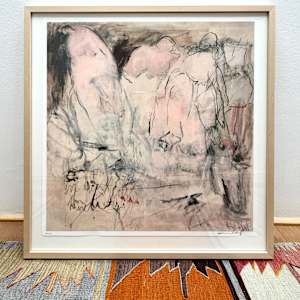 Lithograph:  ‚Her Dance‘ by Petra Schott, Image 6.