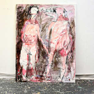Love You Too, Honey by Petra Schott  Image: Stretched version, 195x150cm