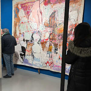 Carpet of Life III by Petra Schott  Image: In an exhibition