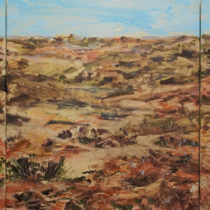 Uluru Landscape by Gillian Hughes
